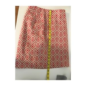 Ann Taylor pattern pencil skirt 00P